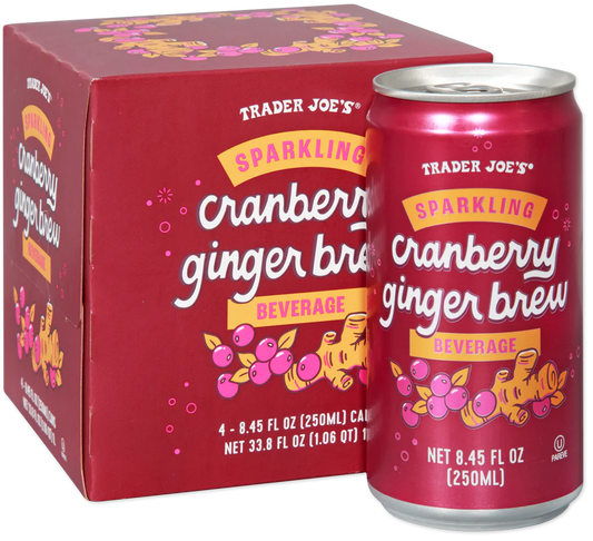 Sparkling Cranberry Ginger Brew Beverage (LIMITED)