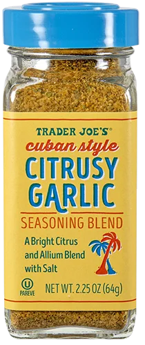 Cuban Style Citrusy Garlic Seasoning Blend