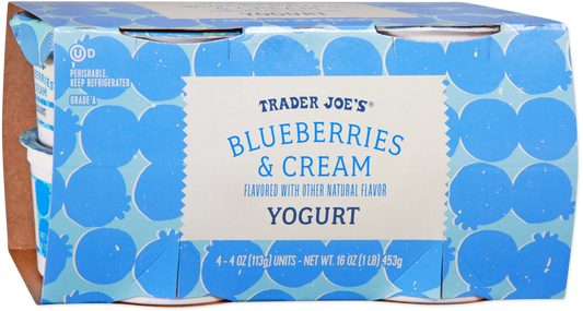 Blueberries & Cream Yogurt