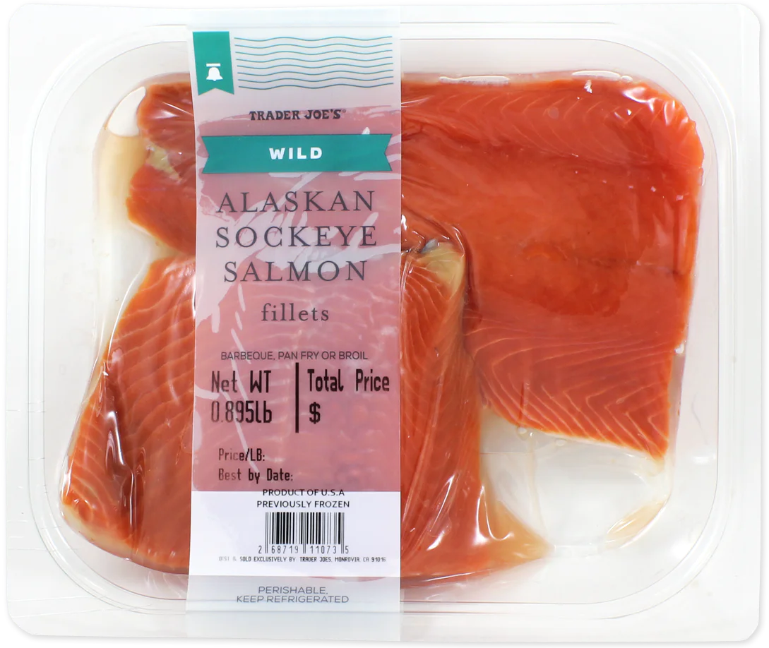 Wild Alaskan Sockeye Salmon Fillets