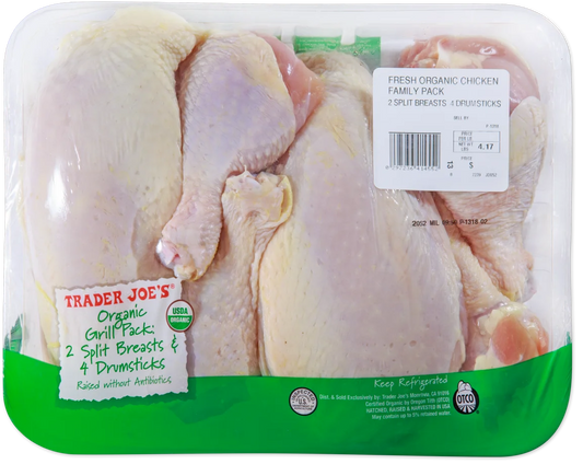 Organic Chicken Grill Pack