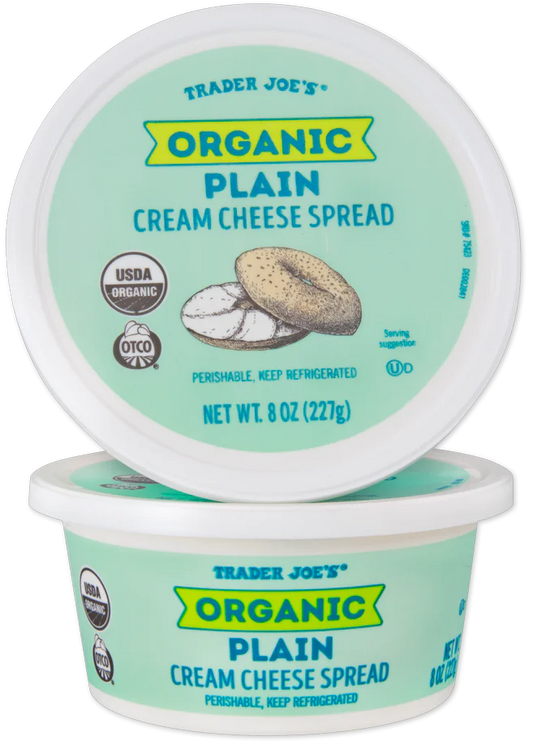 Organic Plain Cream Cheese Spread