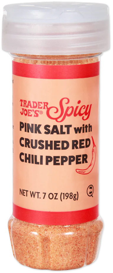 Spicy Pink Salt with Crushed Red Chili Pepper