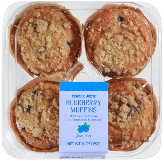 Gluten Free Blueberry Muffins