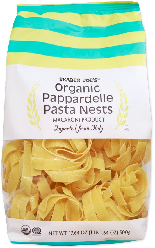 Organic Papperdelle Pasta Nests