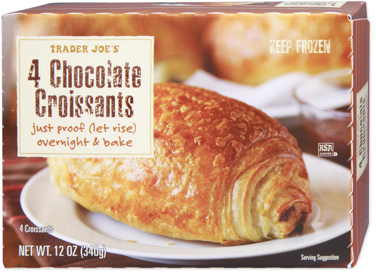 4 Chocolate Croissants