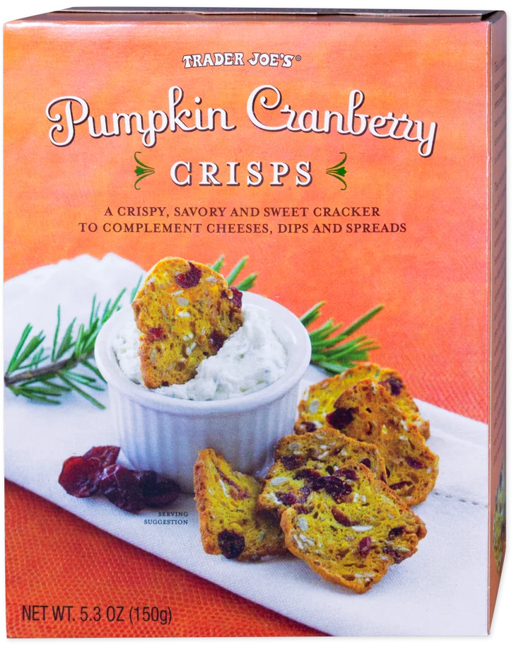 Pumpkin Cranberry Crisps (LIMITED-FALL)