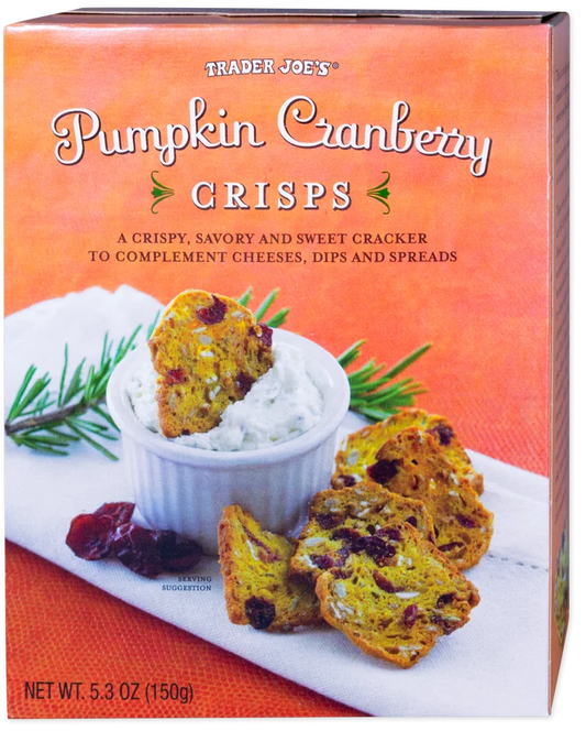 Pumpkin Cranberry Crisps (LIMITED-FALL)