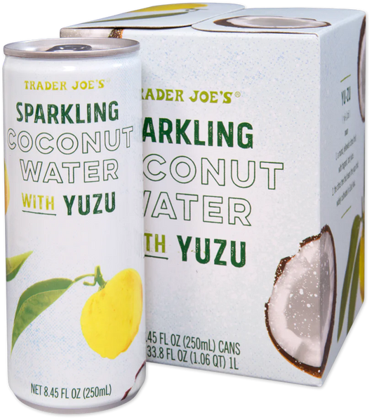 Sparkling Coconut Water with Yuzu