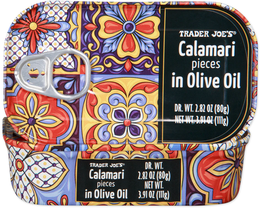Calamari Pieces in Olive Oil