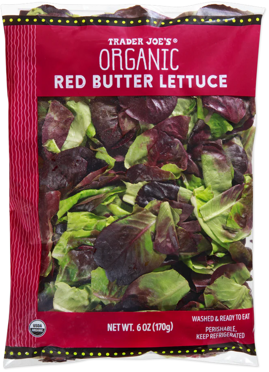 Organic Red Butter Lettuce