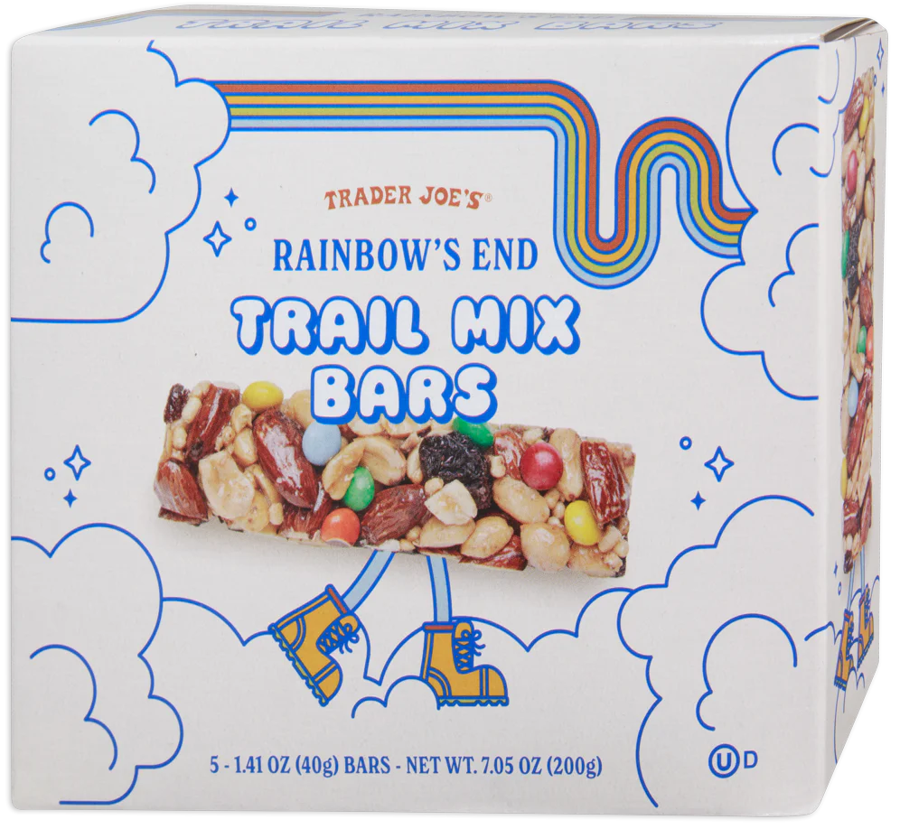 Rainbow's End Trail Mix Bars