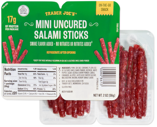 Mini Uncured Salami Sticks