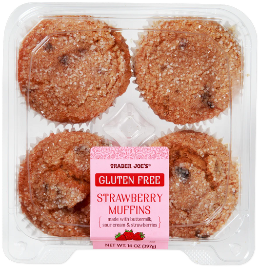 Gluten Free Strawberry Muffins