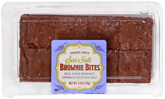 Sea Salt Brownie Bites