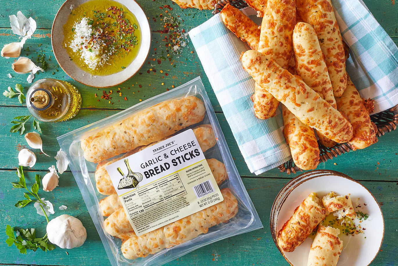 Garlic & Cheese Bread Sticks