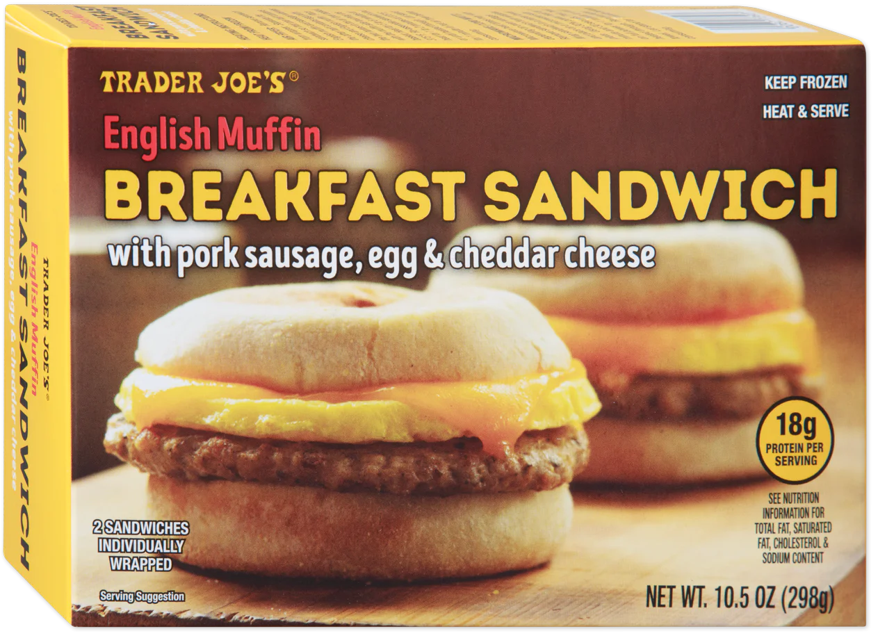English Muffin Breakfast Sandwich