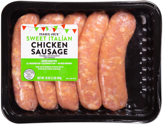 Sweet Italian Chicken Sausage