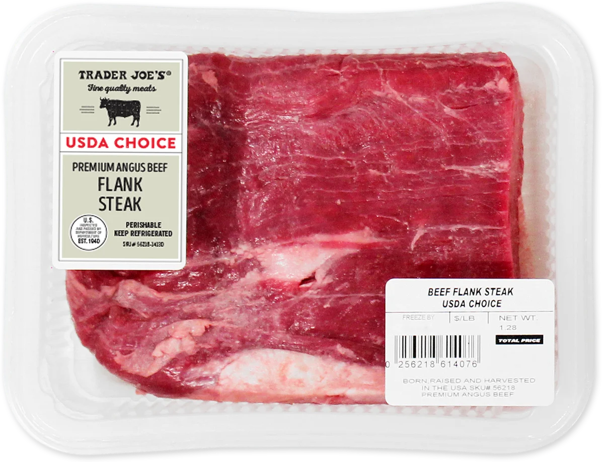 Choice Premium Angus Beef Flank Steak