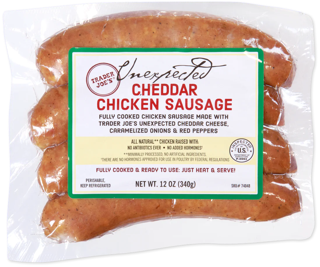 Unexpected Cheddar Chicken Sausage