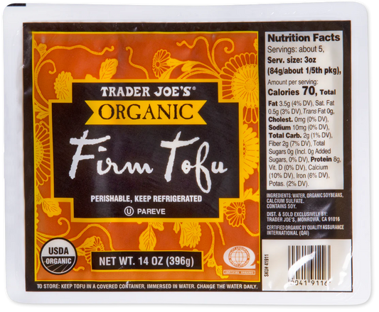 Organic Firm Tofu