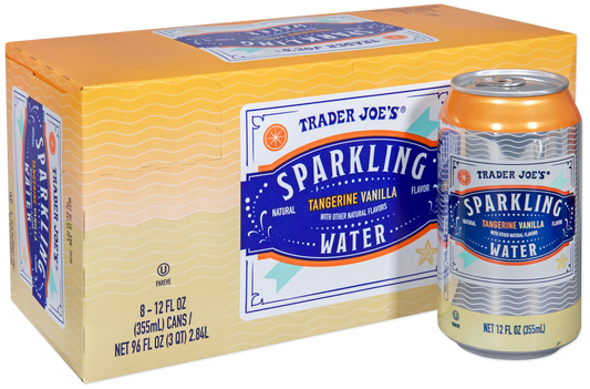 Sparkling Tangerine Vanilla Water (LIMITED-SUMMER)