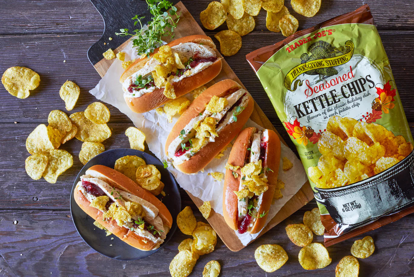 Thanksgiving Stuffing Seasoned Kettle Chips (LIMITED)