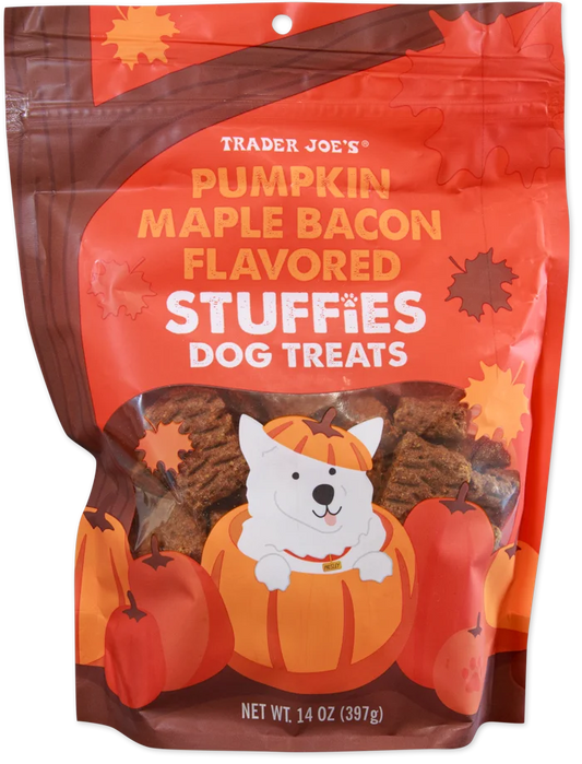Pumpkin Maple Bacon Stuffies Dog Treats (LIMITED-FALL)