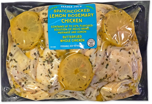 Spatchcocked Lemon Rosemary Chicken