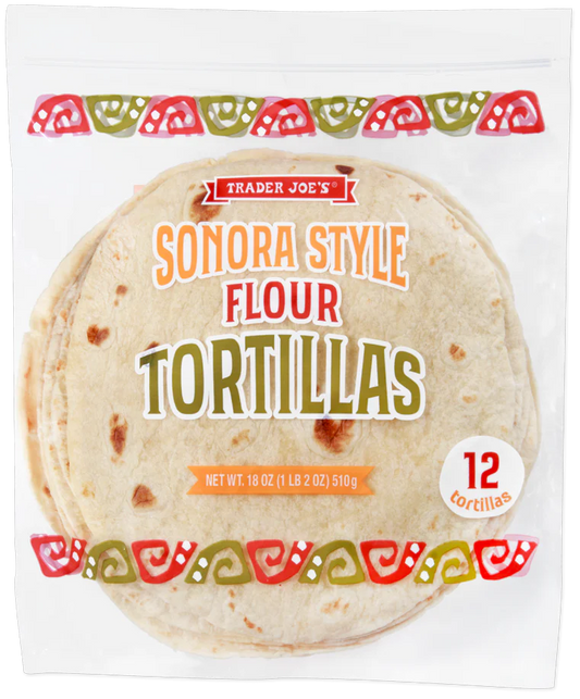 Sonora Style Flour Tortillas