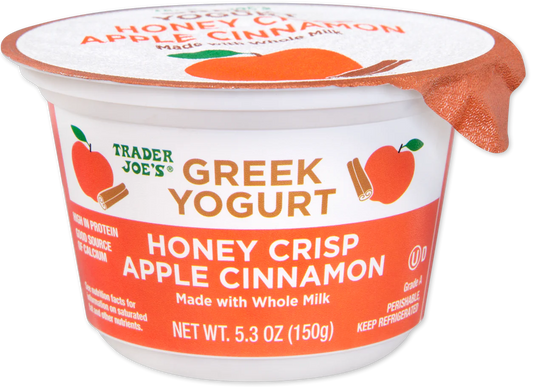 Honey Crisp Apple Cinnamon Greek Yogurt