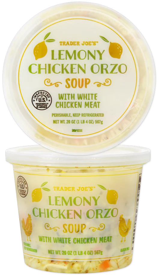 Lemony Chicken Orzo Soup