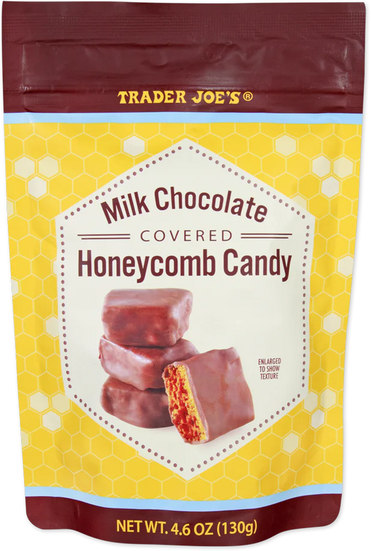 Milk Chocolate Covered Honeycomb Candy