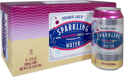 Black Cherry Vanilla Sparkling Water (LIMITED-SUMMER)