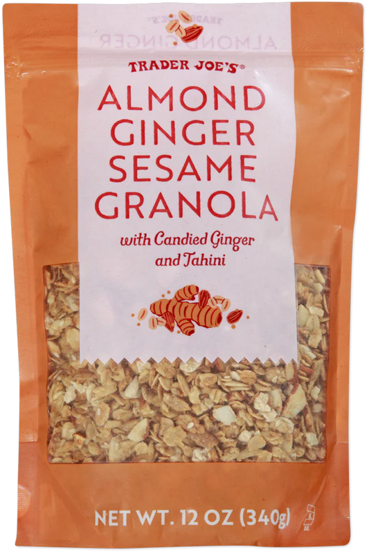 Almond Ginger Sesame Granola