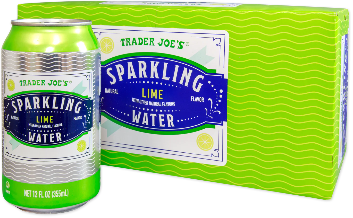 Lime Flavored Sparkling Water