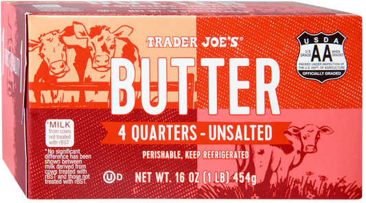 Butter Quarters, Unsalted