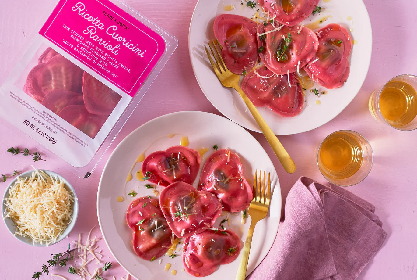 Ricotta Cuoricini Ravioli