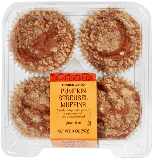 Pumpkin Streusel Muffins (LIMITED)