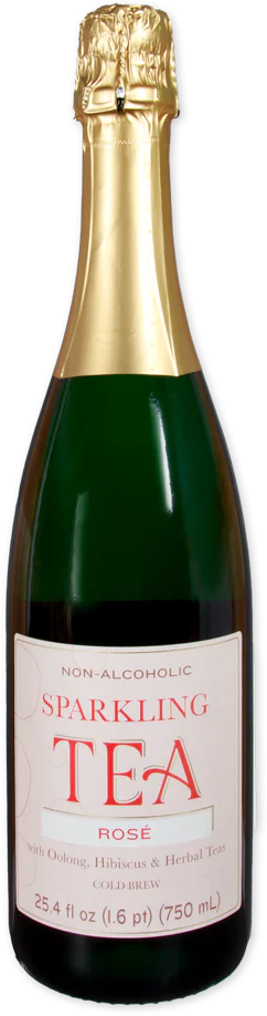 Non-Alcoholic Rosé Sparkling Tea (LIMITED-SUMMER)