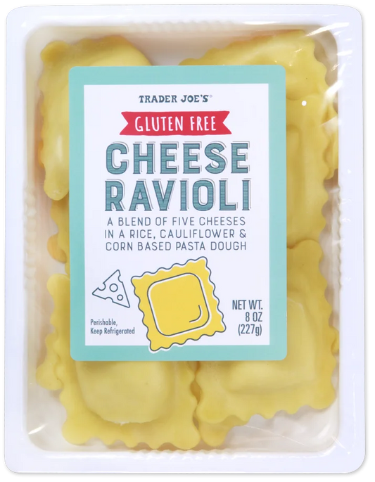Gluten Free Cheese Ravioli