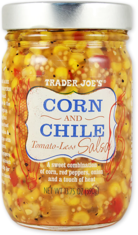 Corn and Chile Tomato-less Salsa
