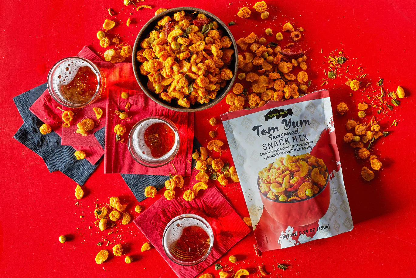 Tom Yum Seasoned Snack Mix