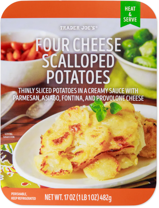 Four Cheese Scalloped Potatoes (SEASONAL)