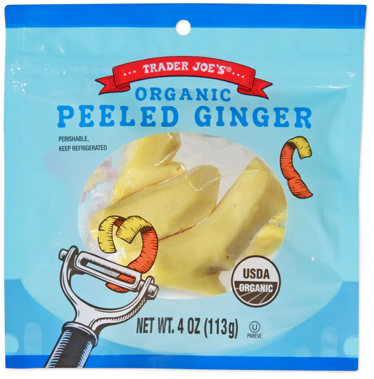 Organic Peeled Ginger
