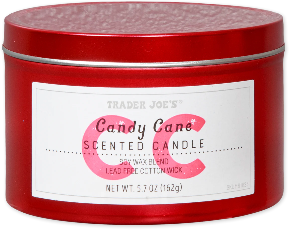 Candy Cane Scented Candle (LIMITED)