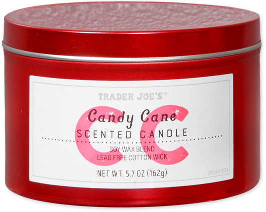 Candy Cane Scented Candle (LIMITED)