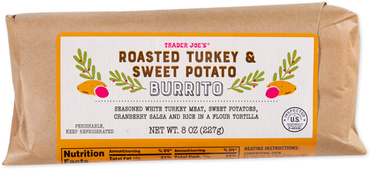 Roasted Turkey & Sweet Potato Burrito (LIMITED)