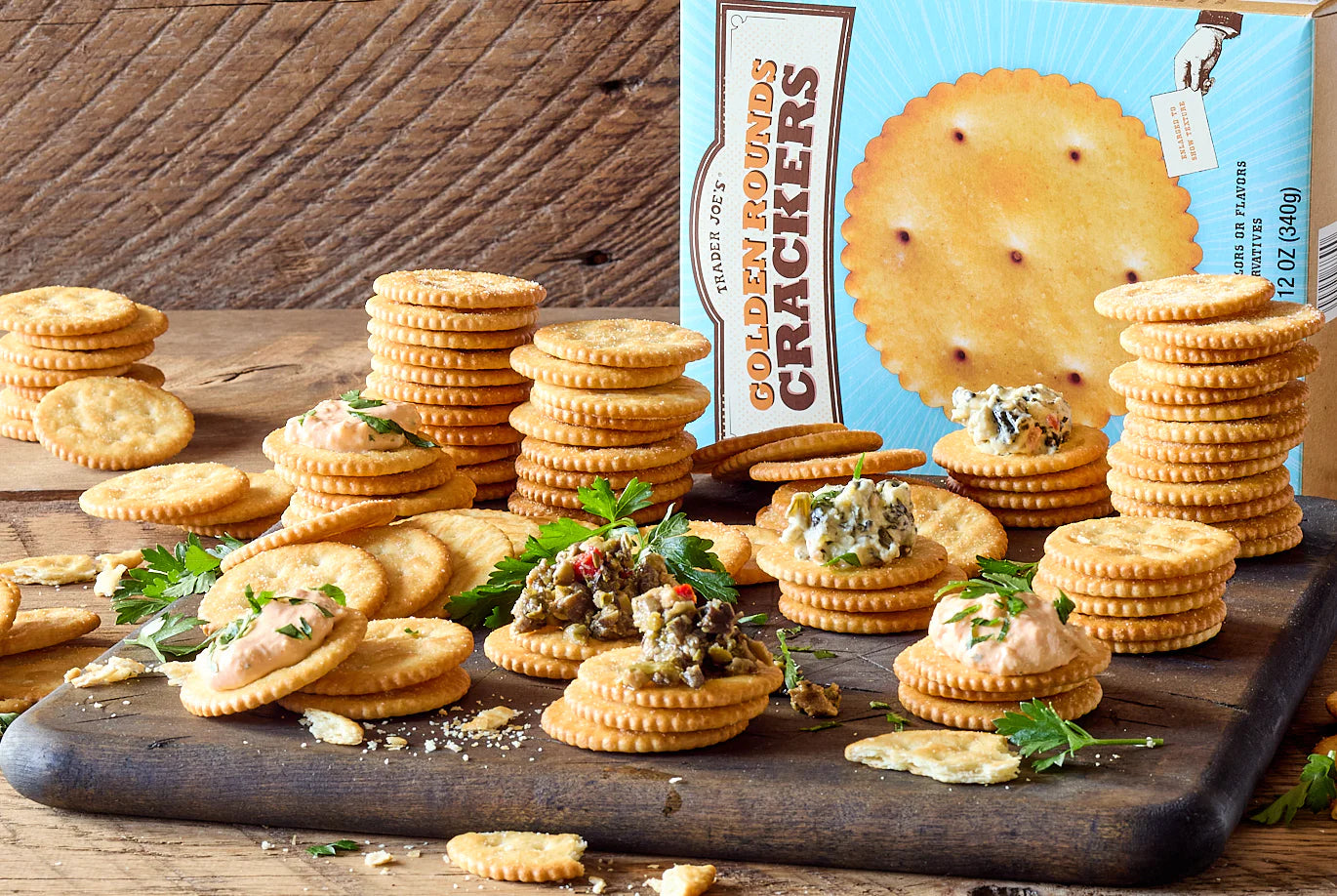 Golden Rounds Crackers