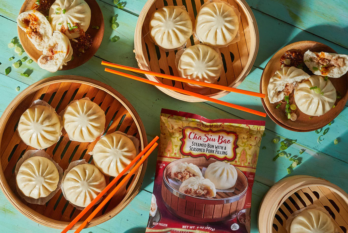 Cha Siu Bao Steamed Pork Buns